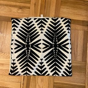 Two Black & White Pillowcases